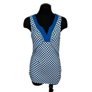 NY&C NWT Checkered Fitted Blouse - Women’s S